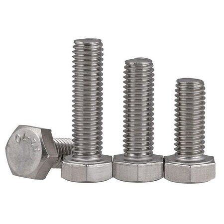 Newport Fasteners A2, M10-1.50 Hex Head Cap Screw, Plain Stainless Steel, 35 mm L, 400 PK 379856-400